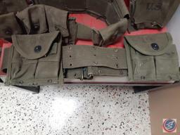 US Ammo Belt, US Pouch and Unmarked Ammo Belt