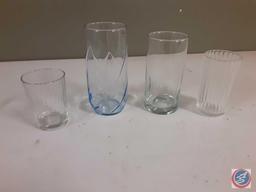 Various Size Drinking Glasses