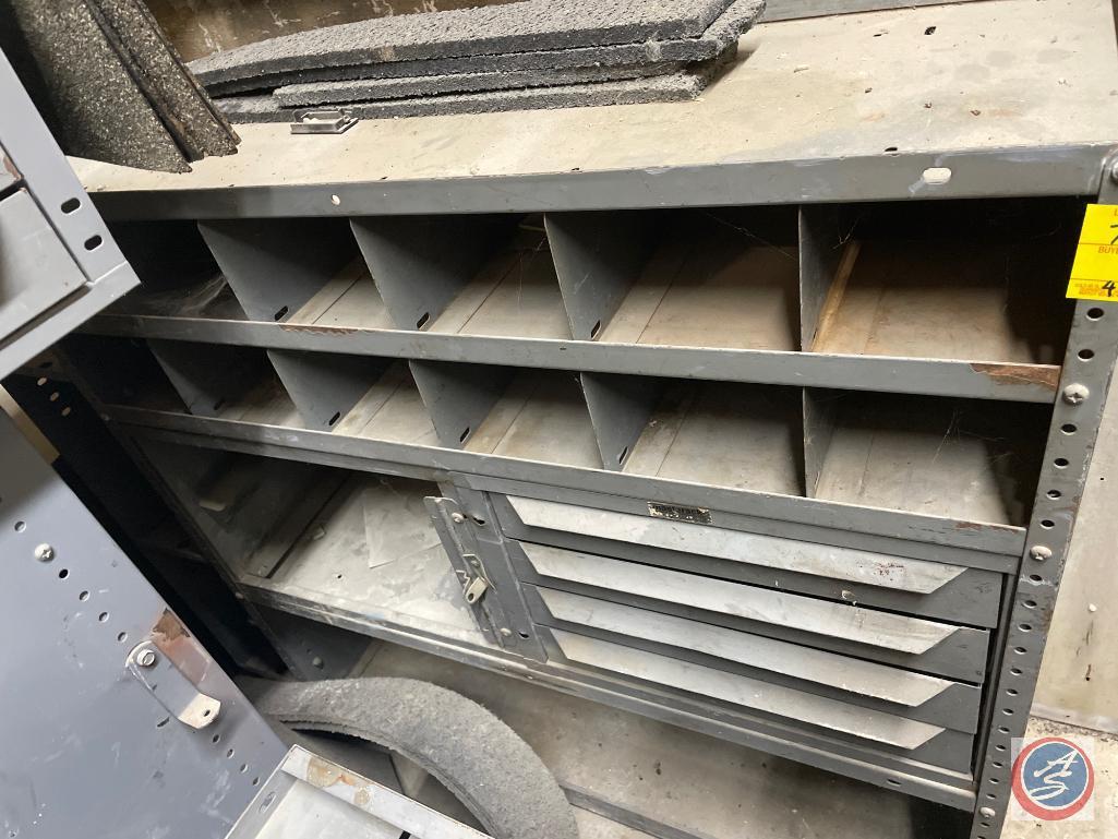 (4) Pieces of Metal Garage Storage Cabinet