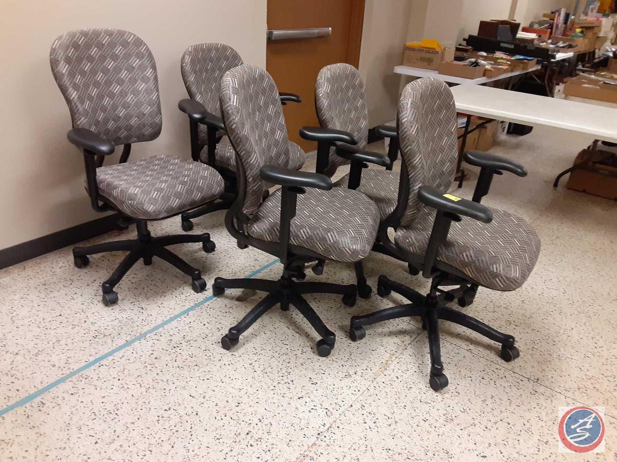 {{5X$BID}} Rolling Adjustable Office Chairs