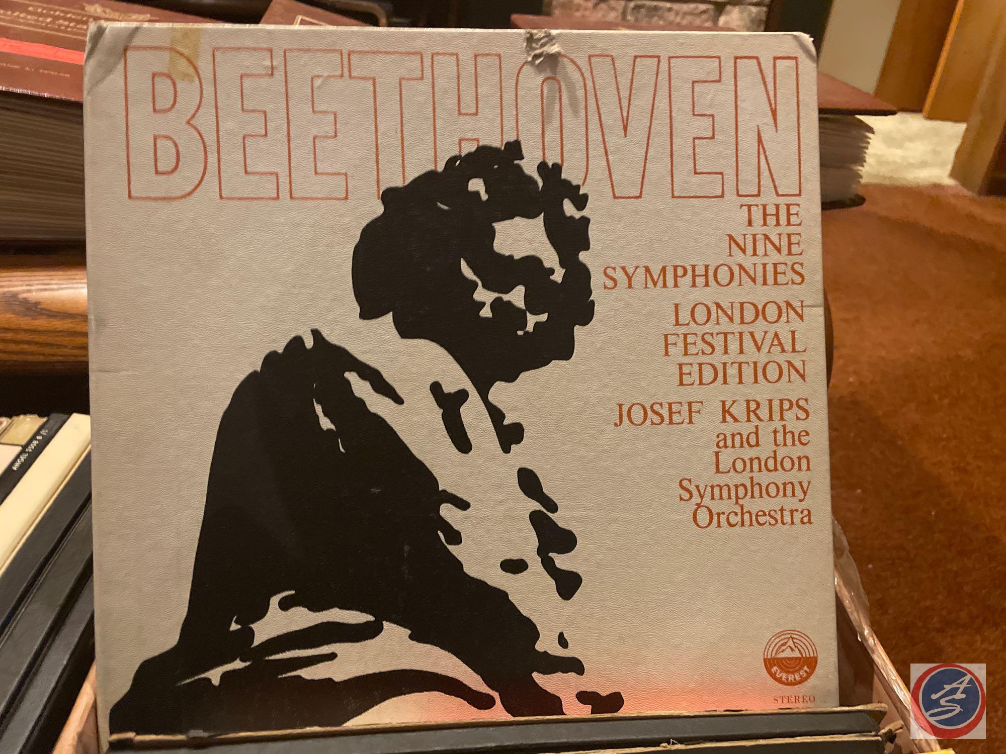 Assorted Records Including My Favorite Chopin, Tango, Music from Marlboro, Mantovani, William Tell