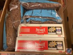 Premier Supermatic II Cigarette Roller, Premier King Size Cigarette Tubes and Tobacco Master U.S.