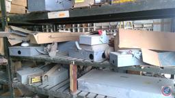 (1) 8x16 shelving unit All One Money, electrical box, heavy duty safety switch, nuts, bolts,