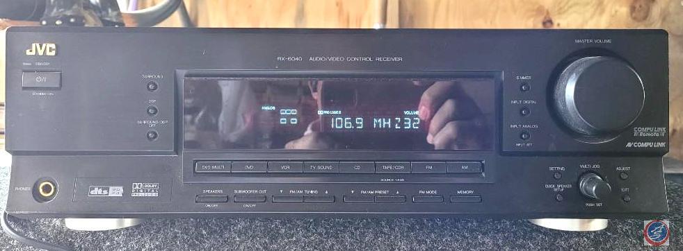 JVC Audio/Video Control Receiver model #Rx-6040B