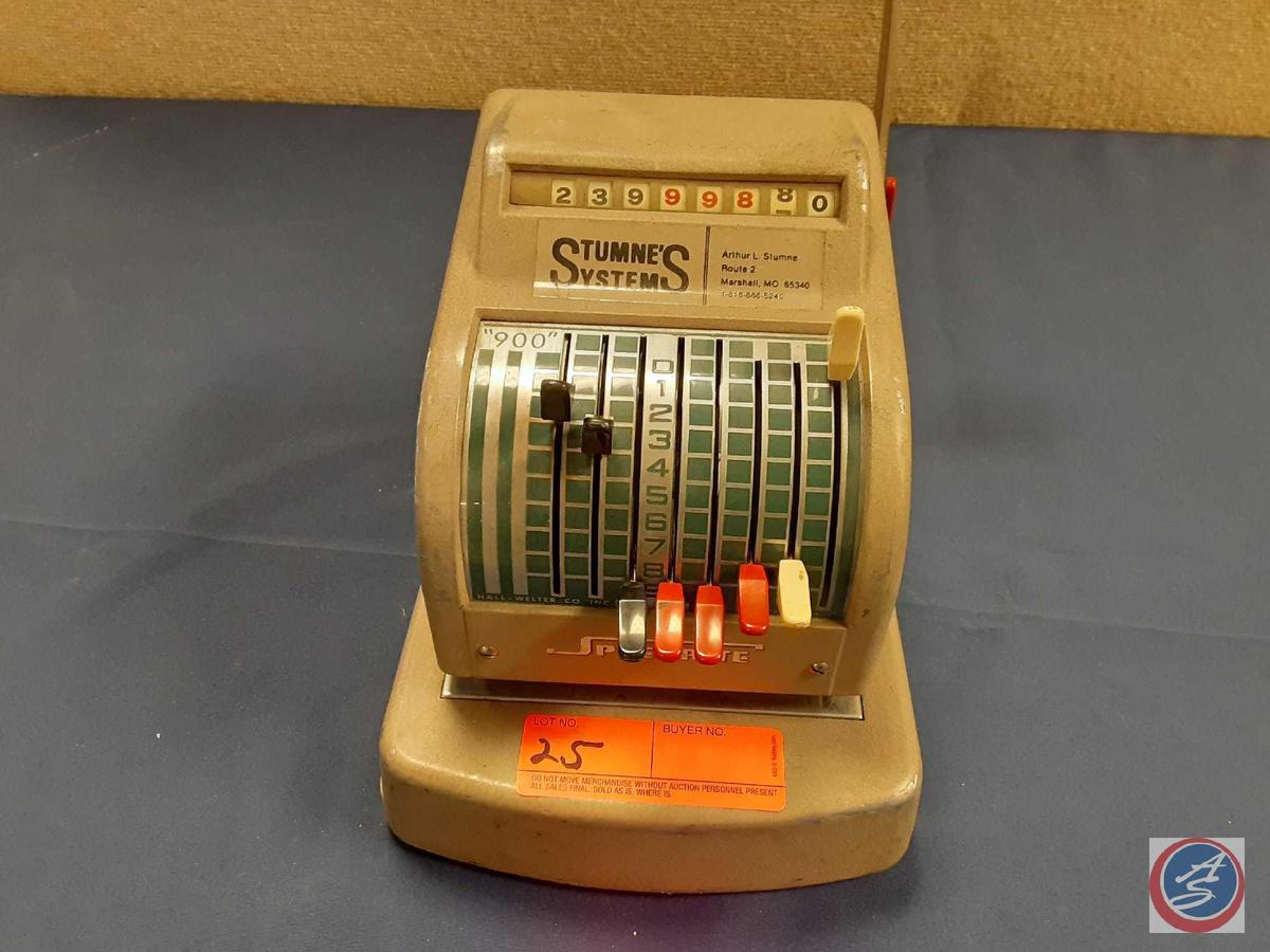 Vintage Stumne's Systems Speedrite...Check Machine