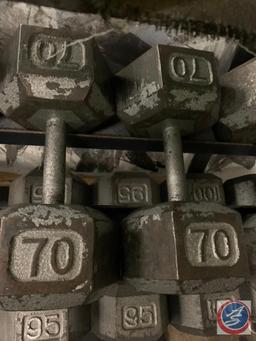 {{2X$BID}} 70 lb Free Weights