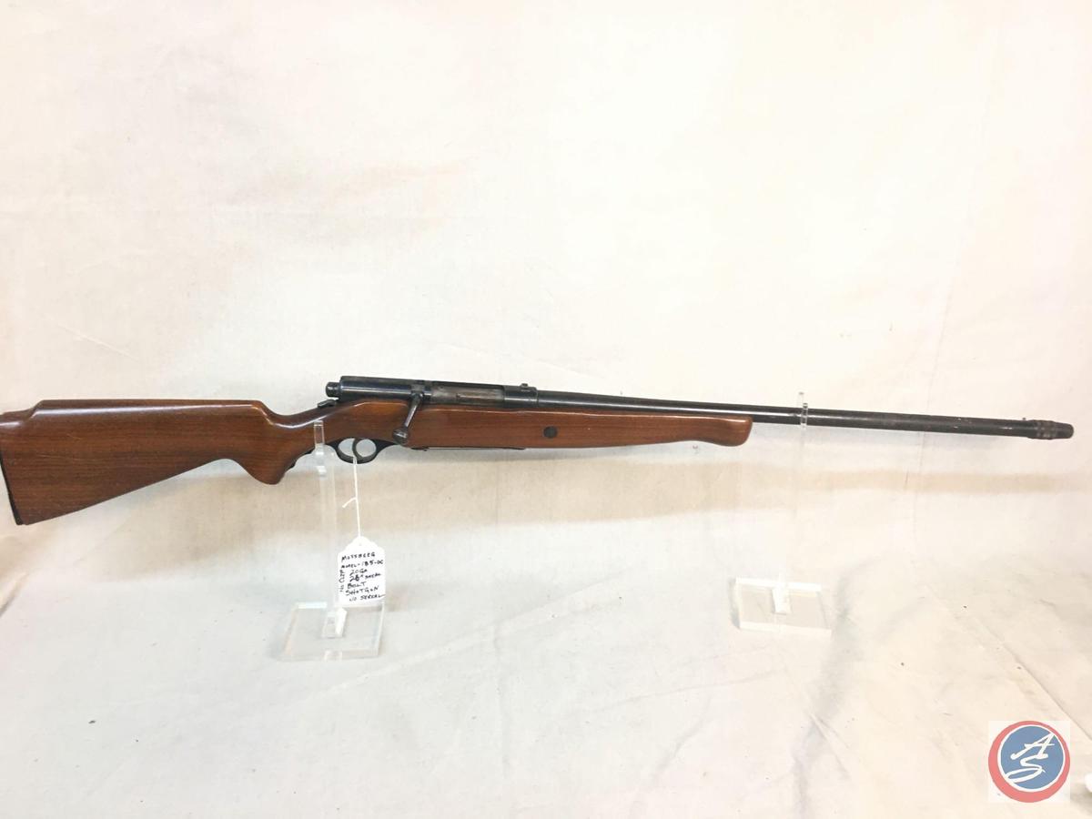 Mossberg, Model:185-DC,Bolt Action...20ga2 3/4" shell,... No clip Ser#:NS ...