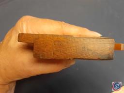 (3) Antique wood Planes; (1) CL;(1) Ohio Tool Co. CL 3/8" NO.47.(1) Ohio Tool Co. NO.59... 5/8".