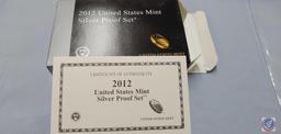 2012 UNITED STATES MINT SILVER PROOF SET... CERTIFICATE OF AUTHENTICITY W/ PRESIDENTIAL SET...