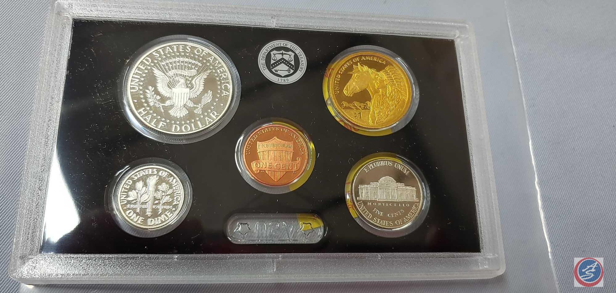 2012 UNITED STATES MINT SILVER PROOF SET... CERTIFICATE OF AUTHENTICITY W/ PRESIDENTIAL SET...