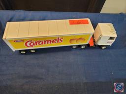 Kraft Caramels Toy Semi Tractor and Trailer