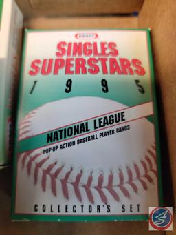 Kraft Singles Superstars '93 "pop-up" Action Baseball Player Cards Collector's Set American,...Kraft