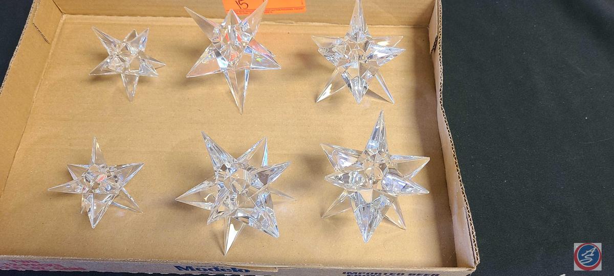 (1) Flat of (6) 5 point stars.