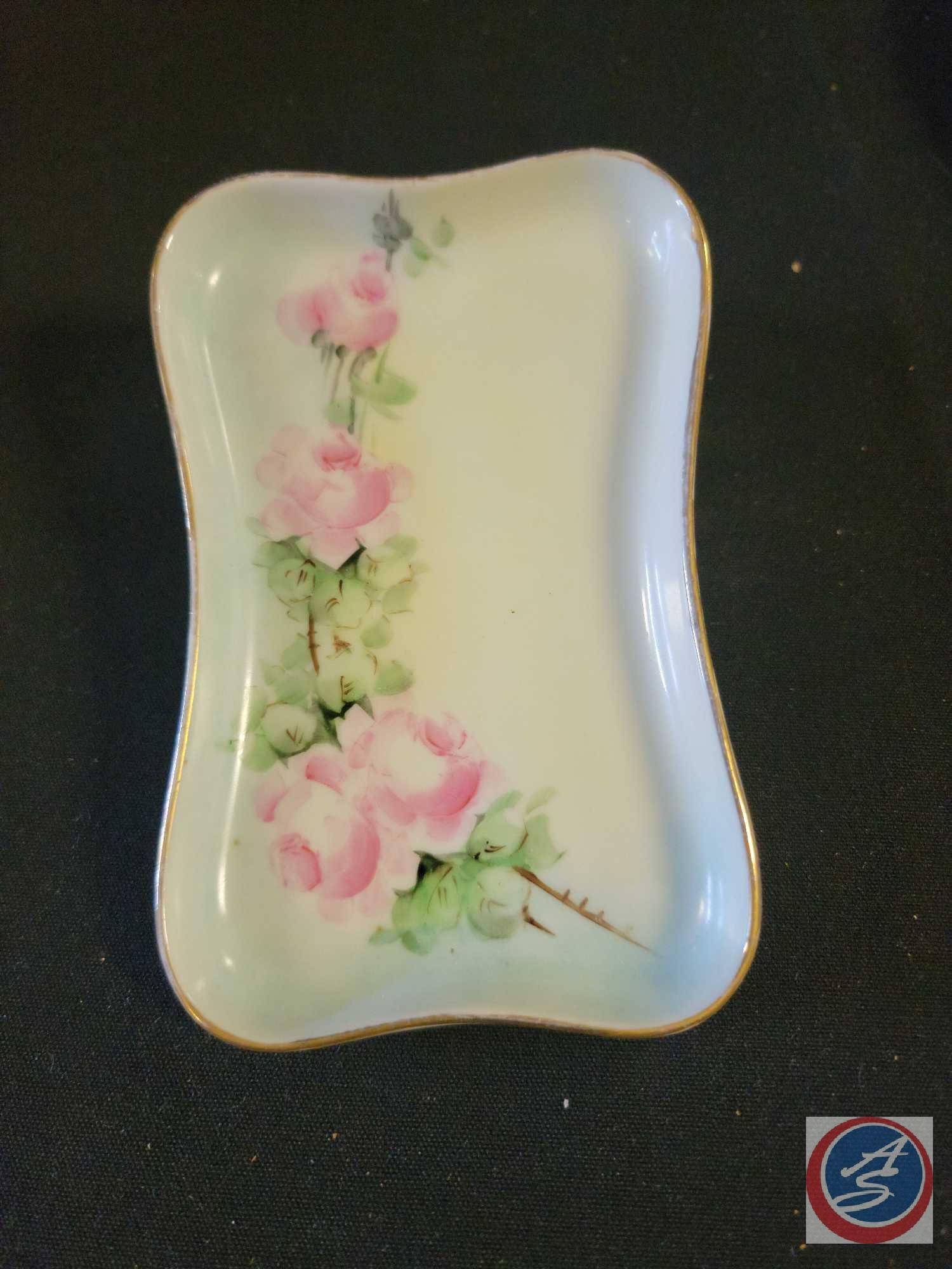 (1)......Arnart Fragonard Love Story Beehive Mark Serving Plate, (1) Oval shape serving platter,