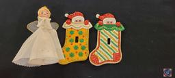 (1) Hand Made Christmas Decorations.