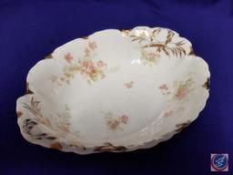 Haviland Limoges dinnerware service for 6, 71 pieces including cream & sugar bowls, gravy boat,