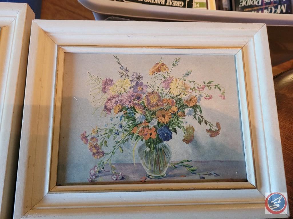 4pc Floral picture