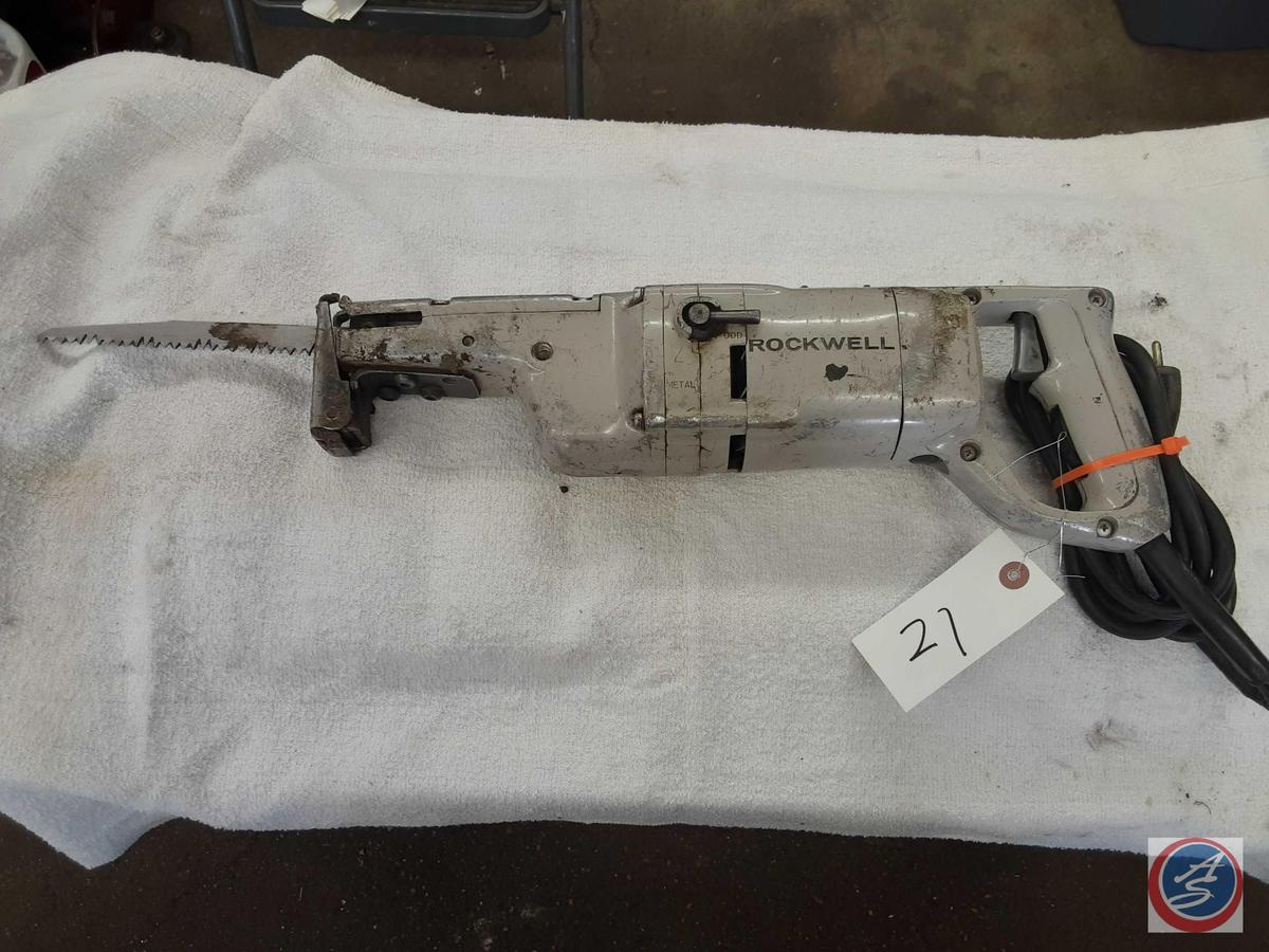 Rockwell reciprocating saw model 6772