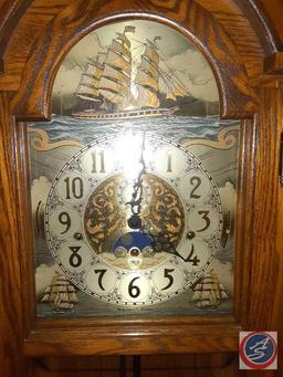 Unknown name grandfather clock 80"H x 22 1/2 W x... 12D