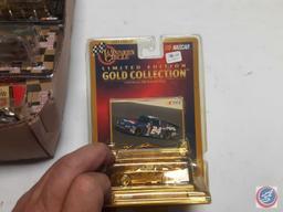 (1)Flat of Collector Cars, NASCAR Limited Edition Gold Collection car, Jimmy Spencer Car, Oakwood