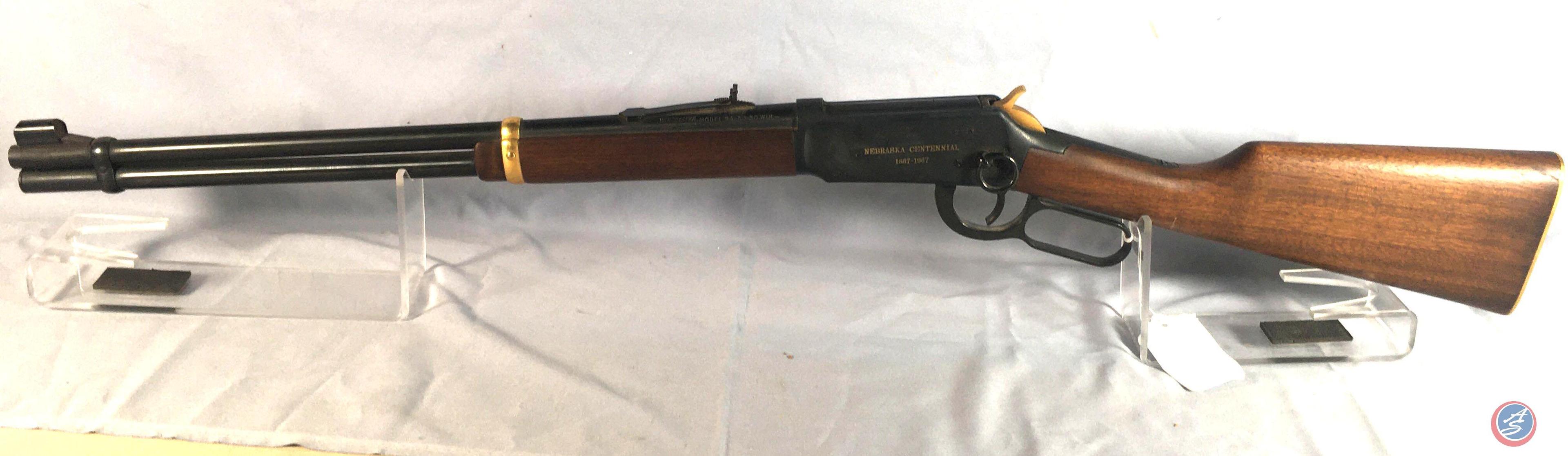 Manufacturer: Winchester CaliberGauge: 30-30 win Model: 94 FirearmType: Rifle SerialNumber: NC1394