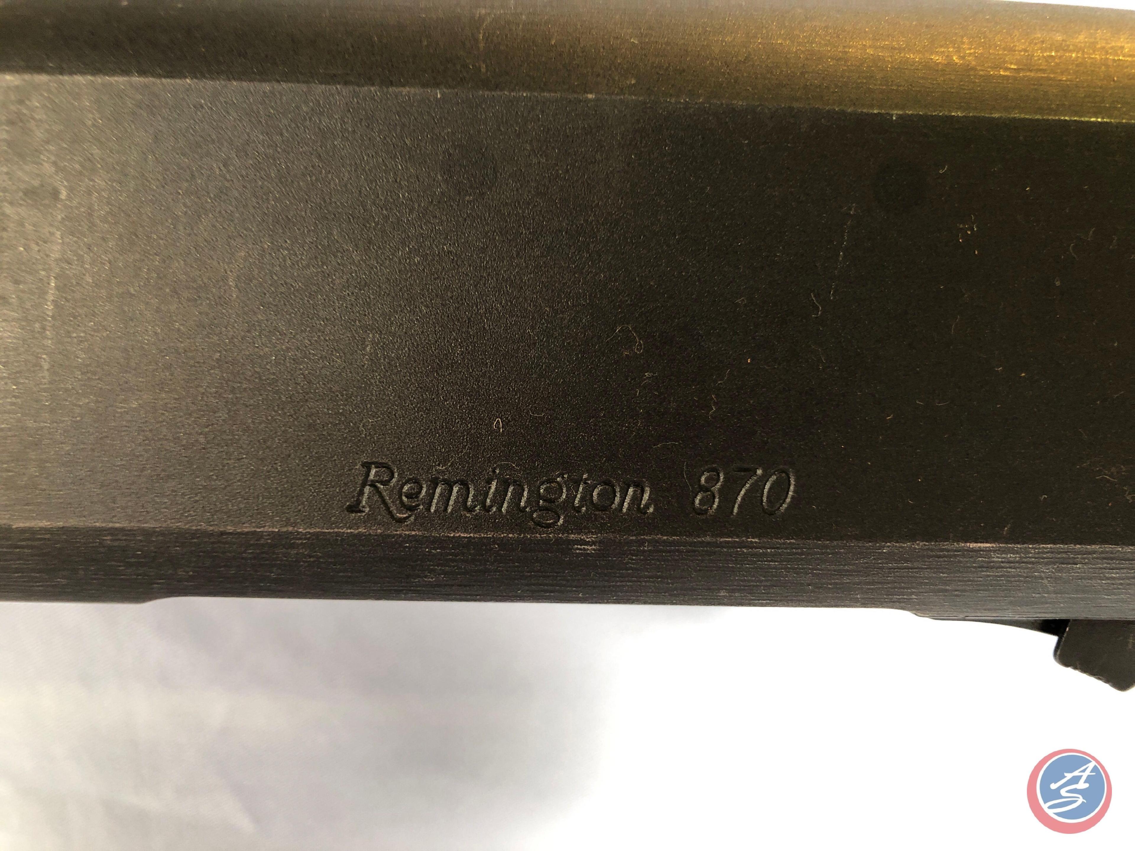 Manufacturer: Remington 870 CaliberGauge: 12ga. Model: 1871 FirearmType: shotgun... SerialNumber: