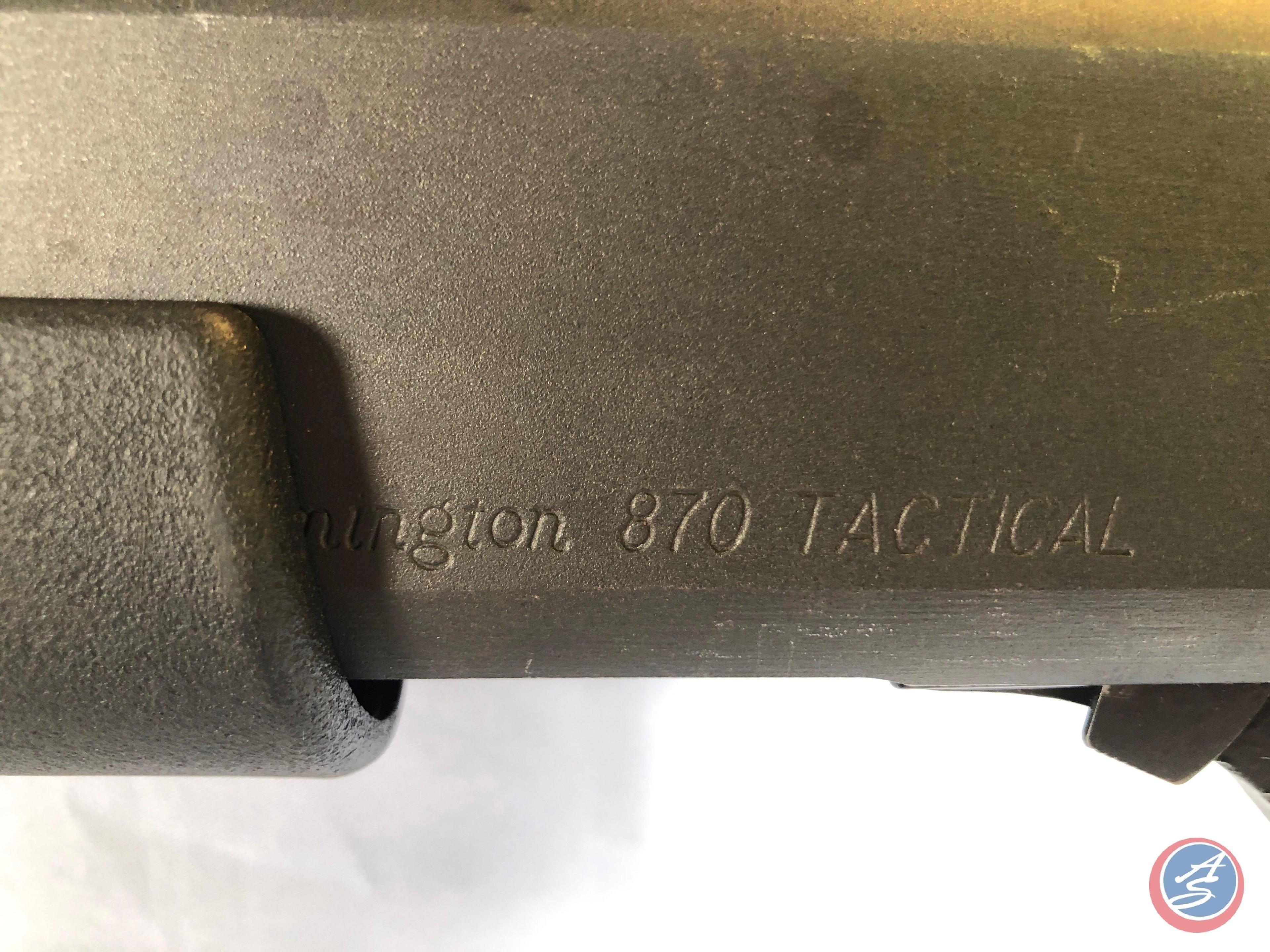 Manufacturer: Remington 870 CaliberGauge: 12ga. Model: Tactical... FirearmType: shotgun... SerialNum