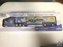 ENESCO Precious Moments 1998 Limited addition diecast truck caravan 1/64 scale, ERTL McDonalds Very