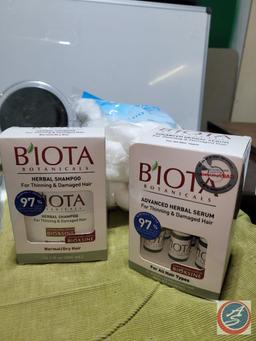 New Biota, wash sponges and quetips