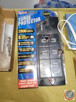 Heater pad, Surge protector (new) Vintage bible