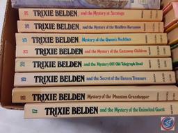 Assortment of Trixie Belden...books