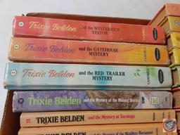 Assortment of Trixie Belden...books