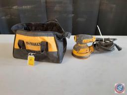 DeWalt...random orbit palm sander DWE6423 electric w/ bag