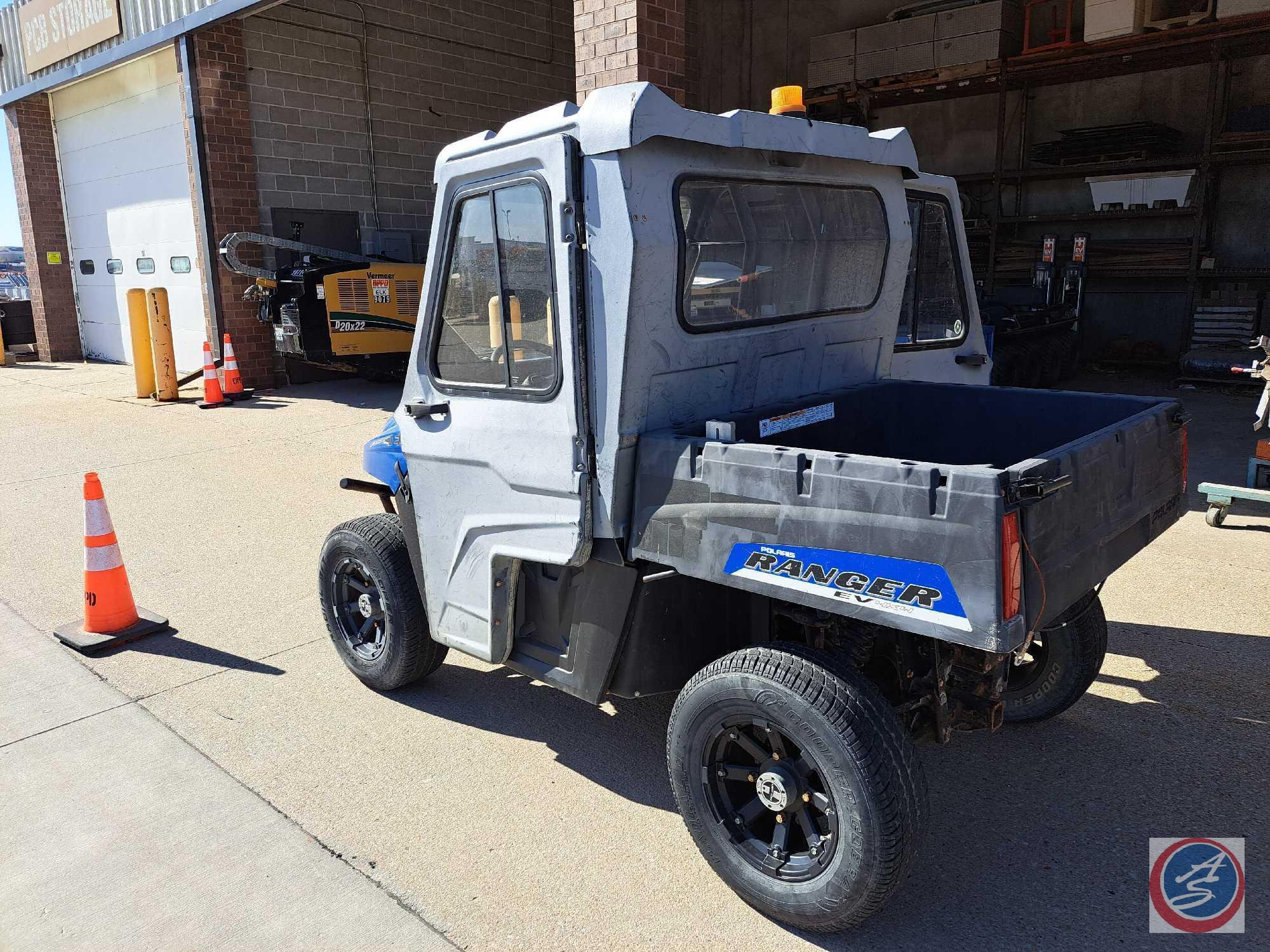 2012 Polaris Ranger EV 4x4 No Title...or MRO Dump Box Hard door Cab with Glass Heated Cab Unit was