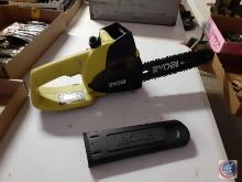 18 volt 10-in Ryobi chainsaw with no charger