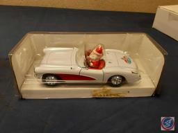 1951 Ford F-1 and 1953 Chevy 3100 Die-Cast Pickups 1/32 Scale, Amoco 1957 Corvette Convertible