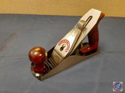 Millers Falls Rion Smooth Plane No. 9 in Original Box, Roper Whitney Co. Jr. Hand Punch No. 5