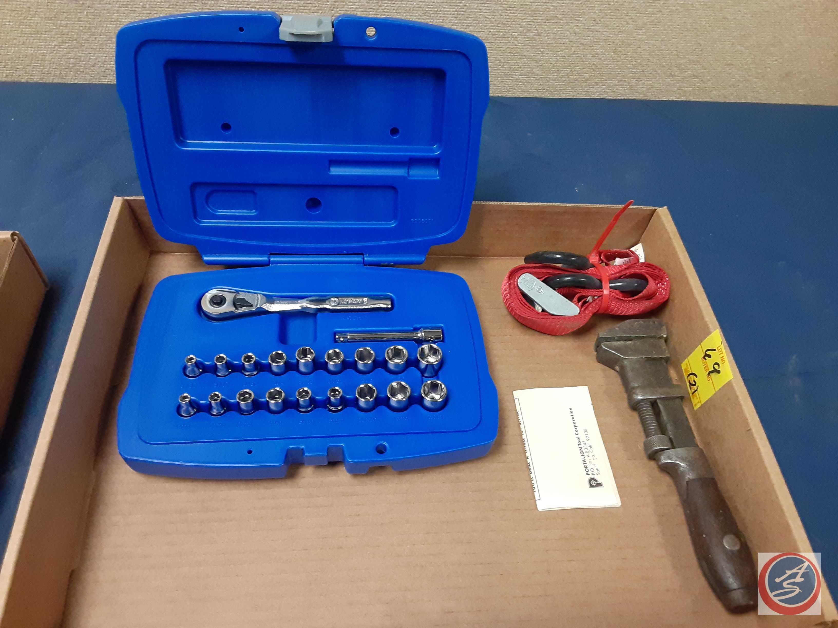Hammer, Screwdrivers, Pliers, Drill Bits, Jig Saw Blades, Craftsman Assortment of Tools in Metal