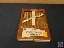 Vintage Craftsman 8pc. Wood Turning Chisel Set - 2859