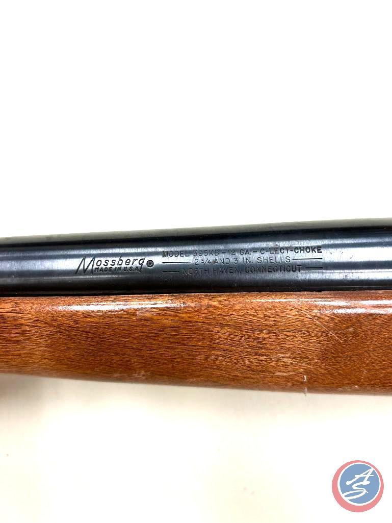 MFG: Mossberg Model: 395KB Caliber/Gauge: 12 ga Action: Bolt Serial #: 683988 ...