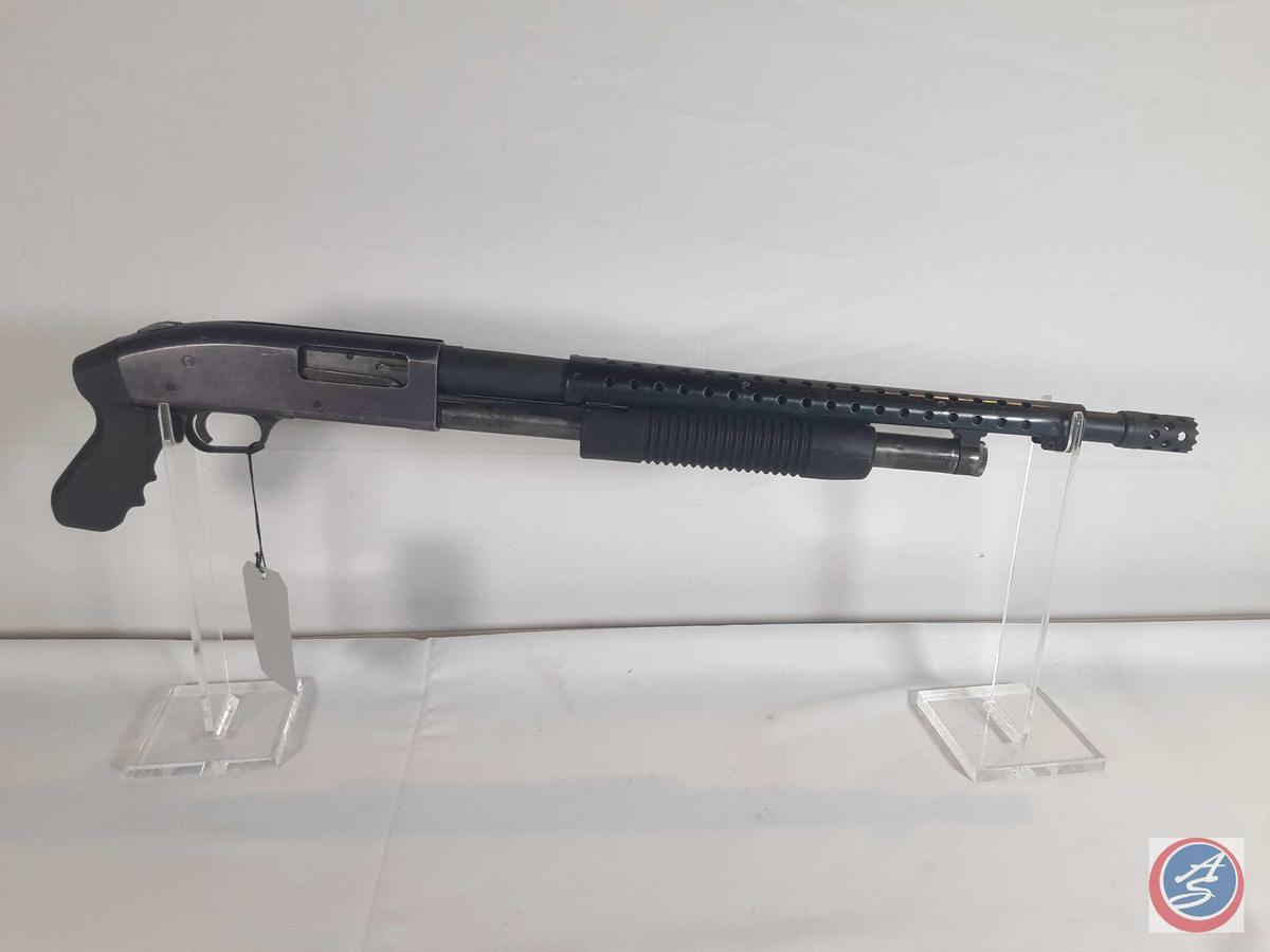 MFG:...Mossberg Model:...New Haven Caliber/Gauge:...12 ga Action:...Pump Serial #:...H005541 Note: T