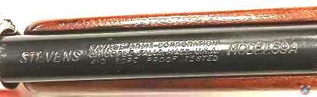 MFG: Stevens Model: 59A Caliber/Gauge: .410 ga Action: bolt Serial #: ????????? Notes: hose clamps
