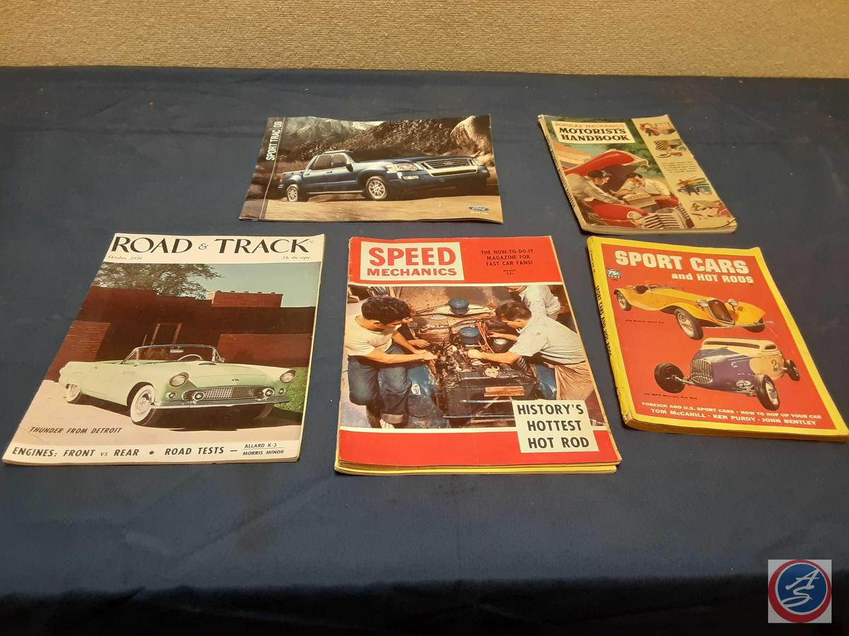 Assortment of Vintage Auto related Magazines (see Photos)