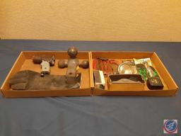 Vintage Stanley Block Plane No. 9 1/4, Rubber Gloves, Sioux Pneumatic Air Impact, Tri-Ball Trailer