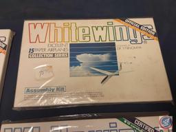 (4) Vintage...White Wings Certified Paper Airplanes Assembly Kit Dr Yasuaki Ninomiya...(in original