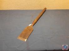 Vintage Framing Chisel 3 1/2in. Wide x 11 1/2in. Length Shank