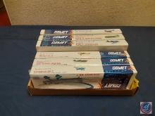 Assortment of Vintage (6) Comet Balsa Wood Model Planes Construction Kit