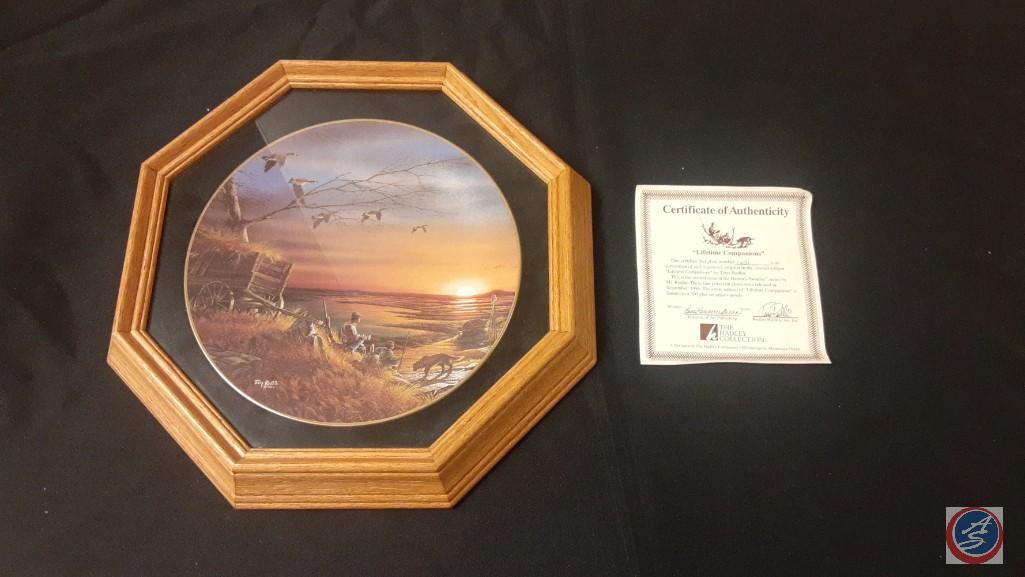 (1) 1993 signed Terry Redlin collector's plate