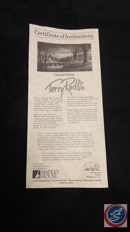 (1) signed Terry Redlin print
