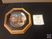 (1) 1991 signed Terry Redlin collector's plate named